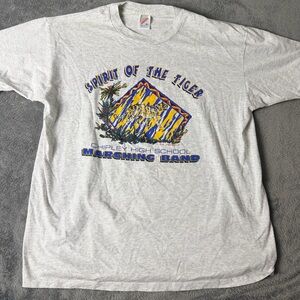 Vintage Jerzees Chipley High School Grey T Shirt Size  XLarge USA